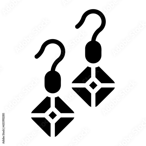 earrings Solid icon