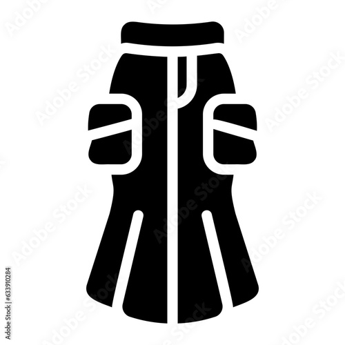 long skirt Solid icon