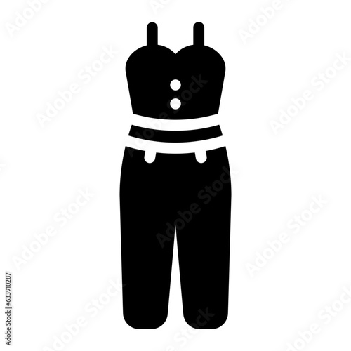 jumpsuit Solid icon