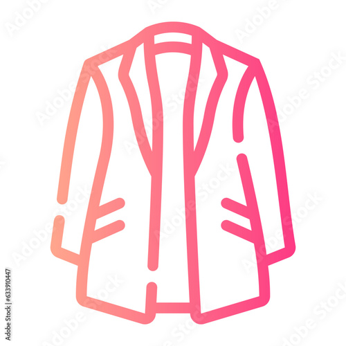 blazer Line Gradient Icon