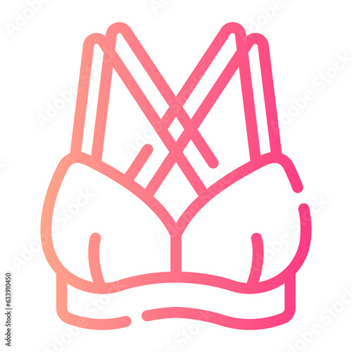 bra Line Gradient Icon