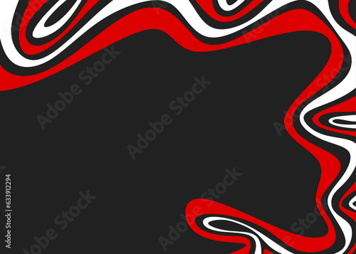 Abstract background with wavy line pattern and with some copy space area © Galih Prihatama