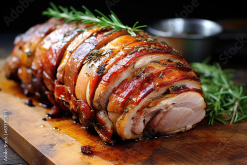 Roasted Porchetta with Rosemary