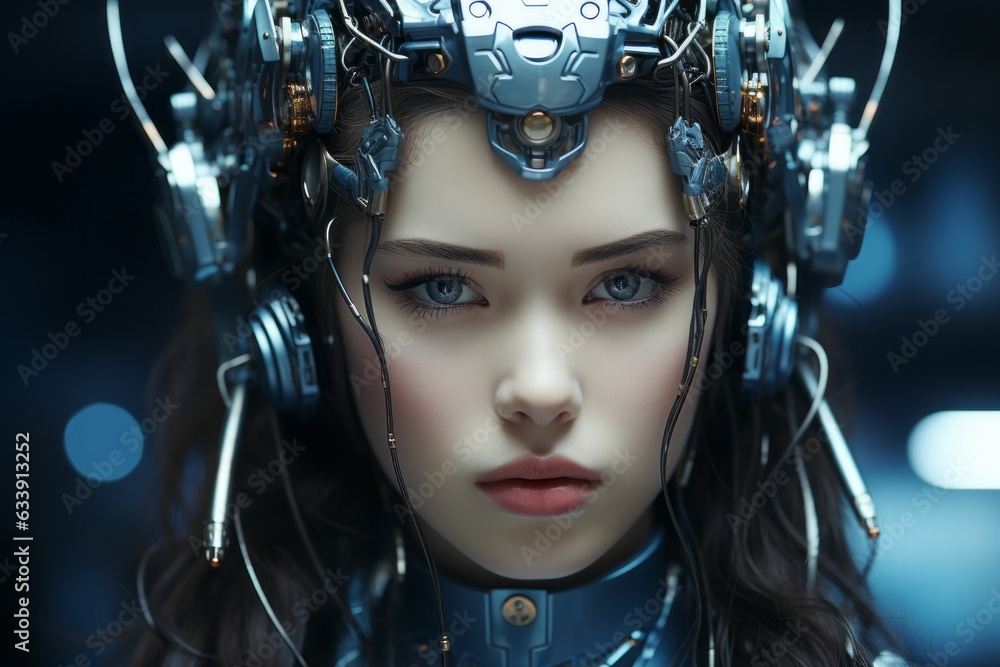 女性アンドロイド,Generative AI AI画像 女性アンドロイド,Generative AI AI画像