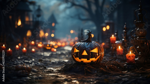 halloween, pumpkin decoration