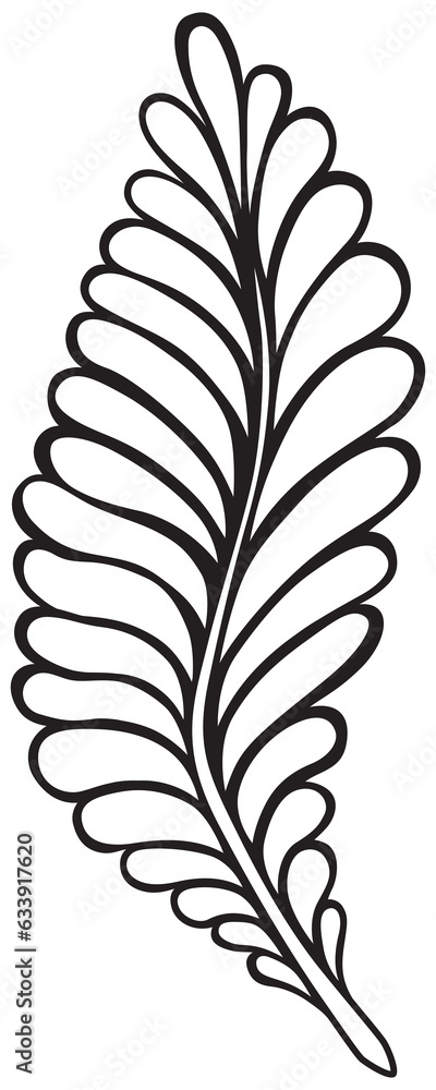 illustration line art elements wild flowers hand drawn illustration line art elements wild flowers hand drawn