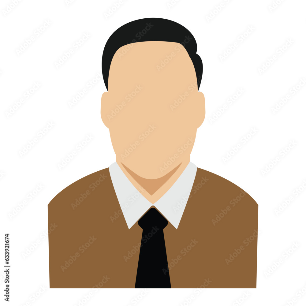 half body person icon vector