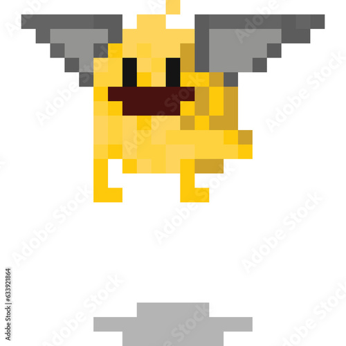 Pixel art monster character 6