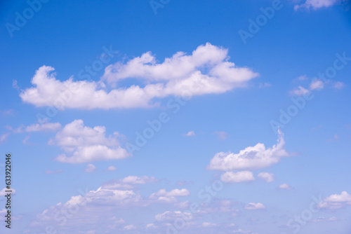 beautiful blue sky with clound background