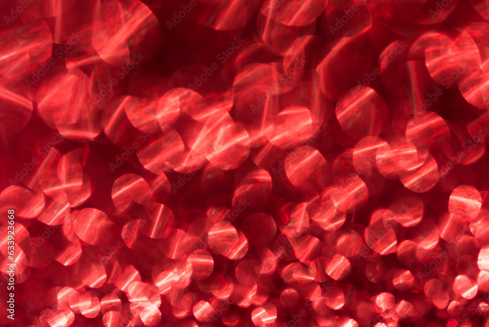 Red Bokeh Background, Christmas background Red Bokeh Background, Christmas background
