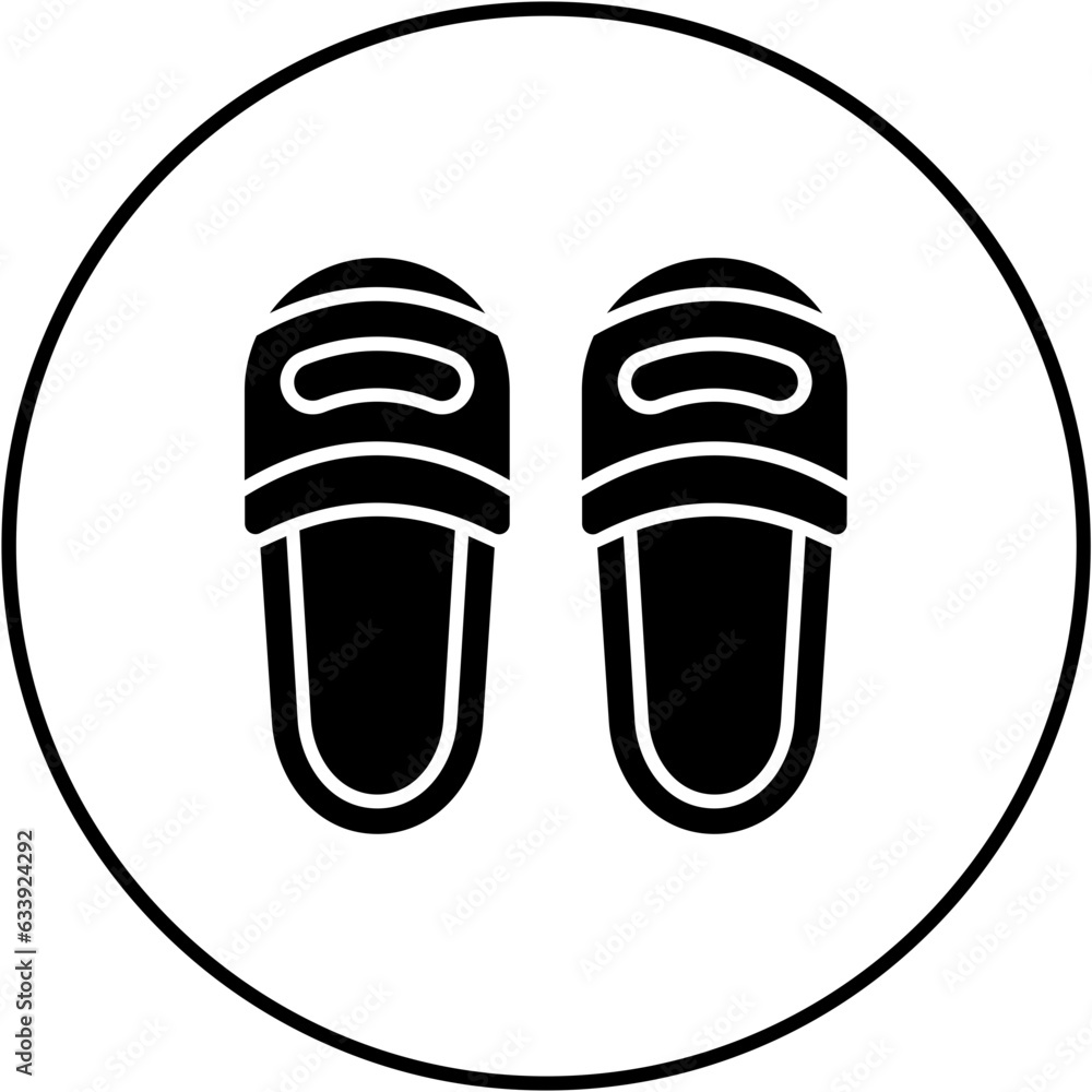 Slippers Icon Slippers Icon