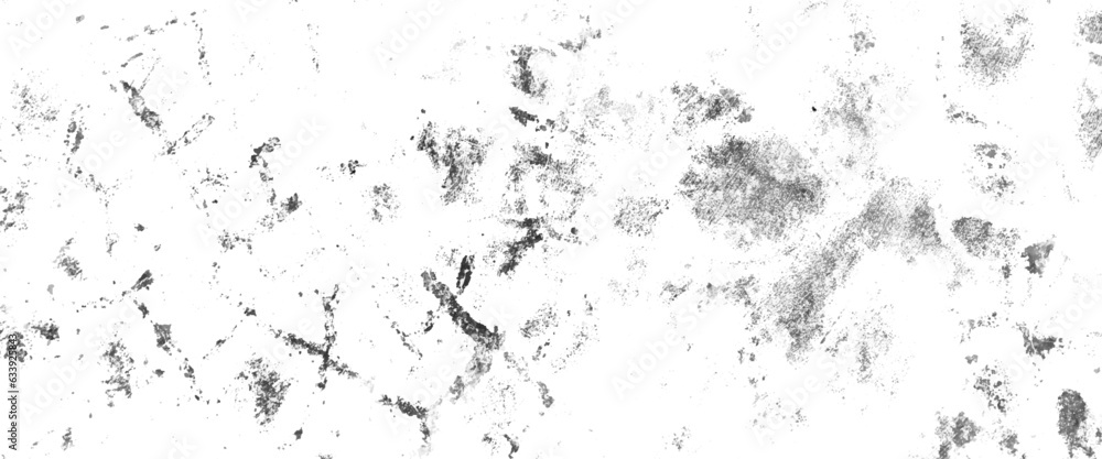 Abstract illustration surface dust and rough dirty wall background, grunge texture black and white rough vintage distress background, Vector.