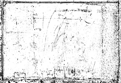 Grunge black texture. Dark grainy texture on white background. Dust overlay textured. Grain noise particles. Rusted white effect. Design elements. Vector illustration, EPS 10.