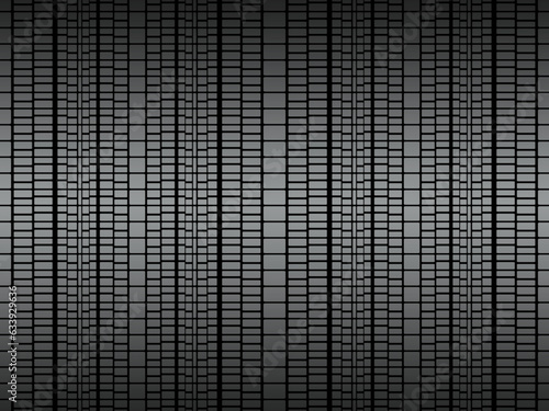 Black metal texture steel background. Perforated metal sheet.