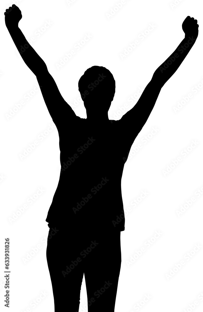 Digital png illustration of silhouette of woman on transparent background