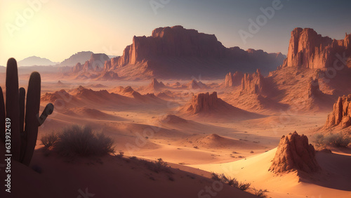 Morning in the Desert