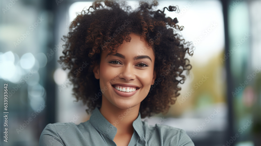 a woman thriving and finding happiness in her professional role within a company. She is depicted as a confident and accomplished businesswoman, surrounded by a supportive and collaborative work a woman thriving and finding happiness in her professional role within a company. She is depicted as a confident and accomplished businesswoman, surrounded by a supportive and collaborative work