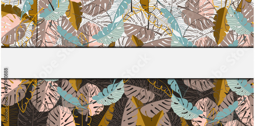 Tropical Leave Background