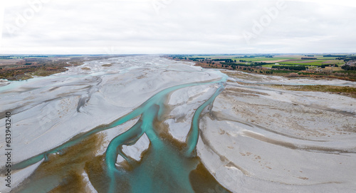 Rakaia River - Braided River -Otago - New Zealand 