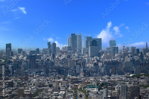スカイタワーから眺める名古屋市中心部 © Akio Mukunoki