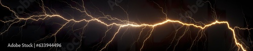 flat thunder lightning texture. Generative AI