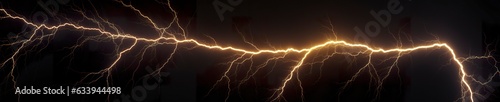 flat thunder lightning texture. Generative AI