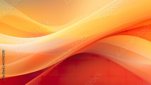 An Abstract Background in Organic Shapes and Colorful Gradients. AI Generative