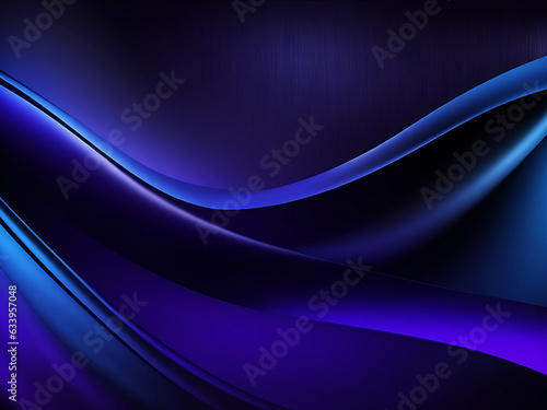 Bright black purple and blue ambient soft swish background