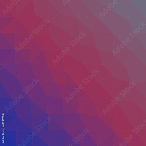 Fond dégrader couleurs en Low Poly