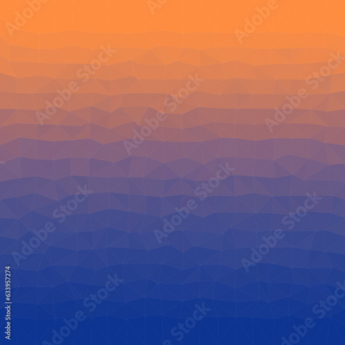 Fond dégrader couleurs en Low Poly