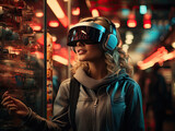 Virtual reality product demonstrations: Consumers experiencing products through VR demos.