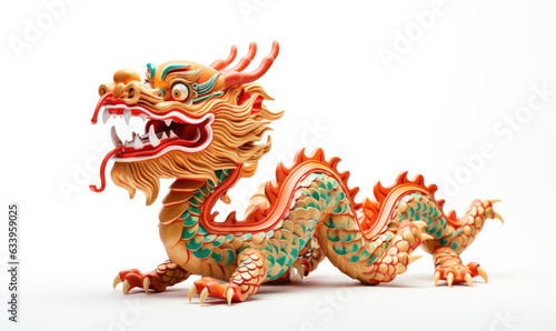 Chinese new year gold dragon. Year of the dragon celebration