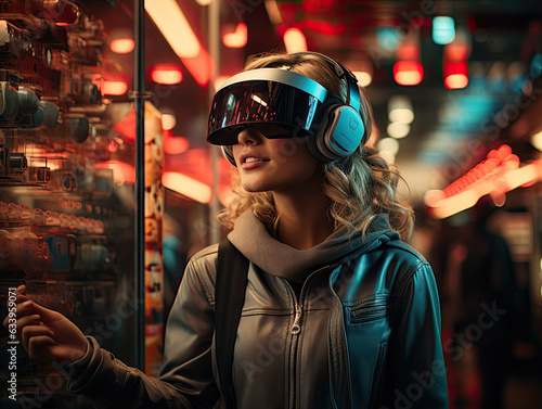 Virtual reality product demonstrations: Consumers experiencing products through VR demos.