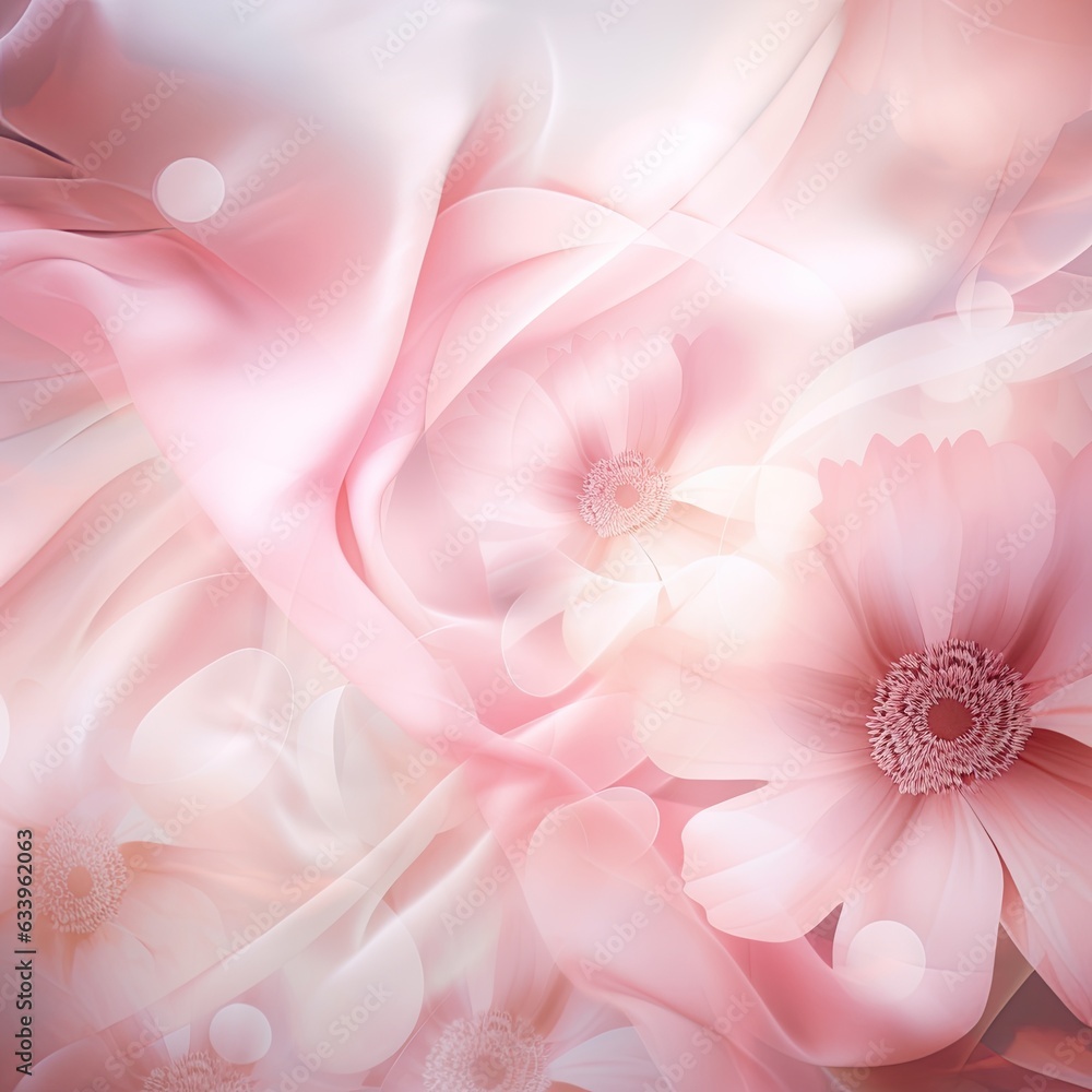 Fototapeta premium Dreamy Floral Background