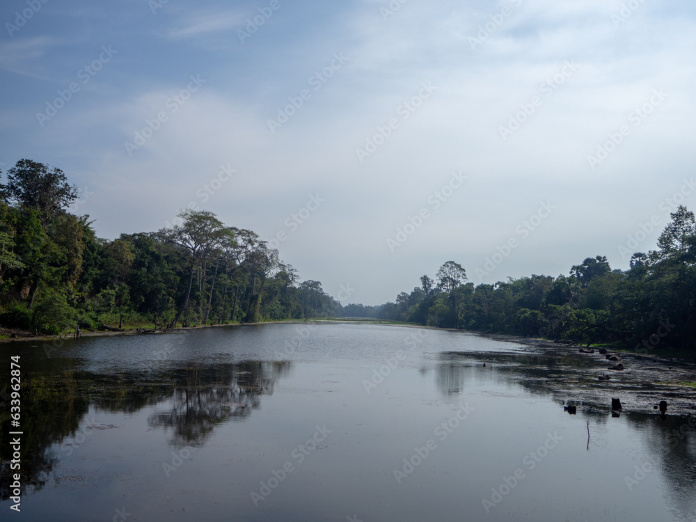 lake in the forest in Angkor Wat Cambodia lake in the forest in Angkor Wat Cambodia