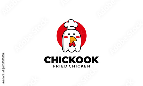 Chicken Chef Mascot Logo