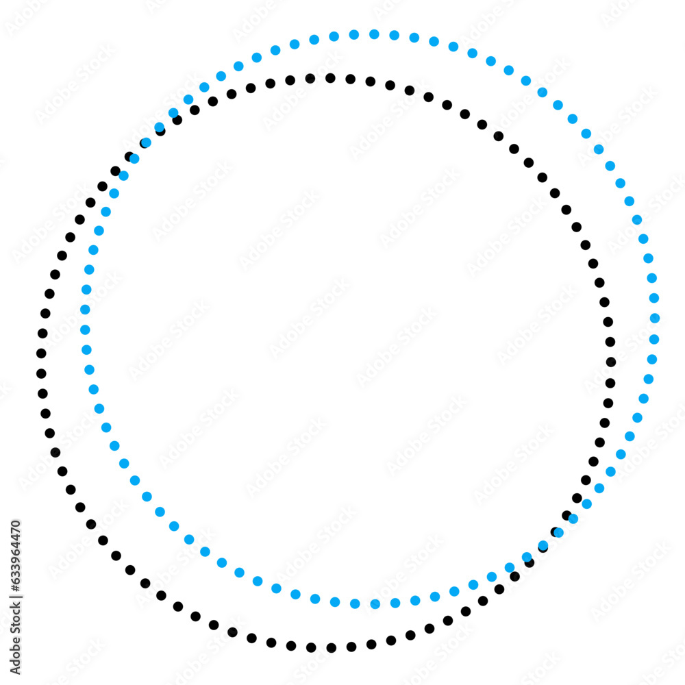 blue dot circle icon frame blue dot circle icon frame