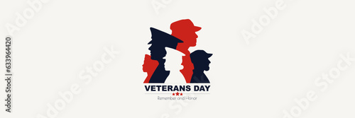 Veterans Day banner.