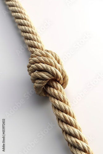 ropes isolated on a white background. 
