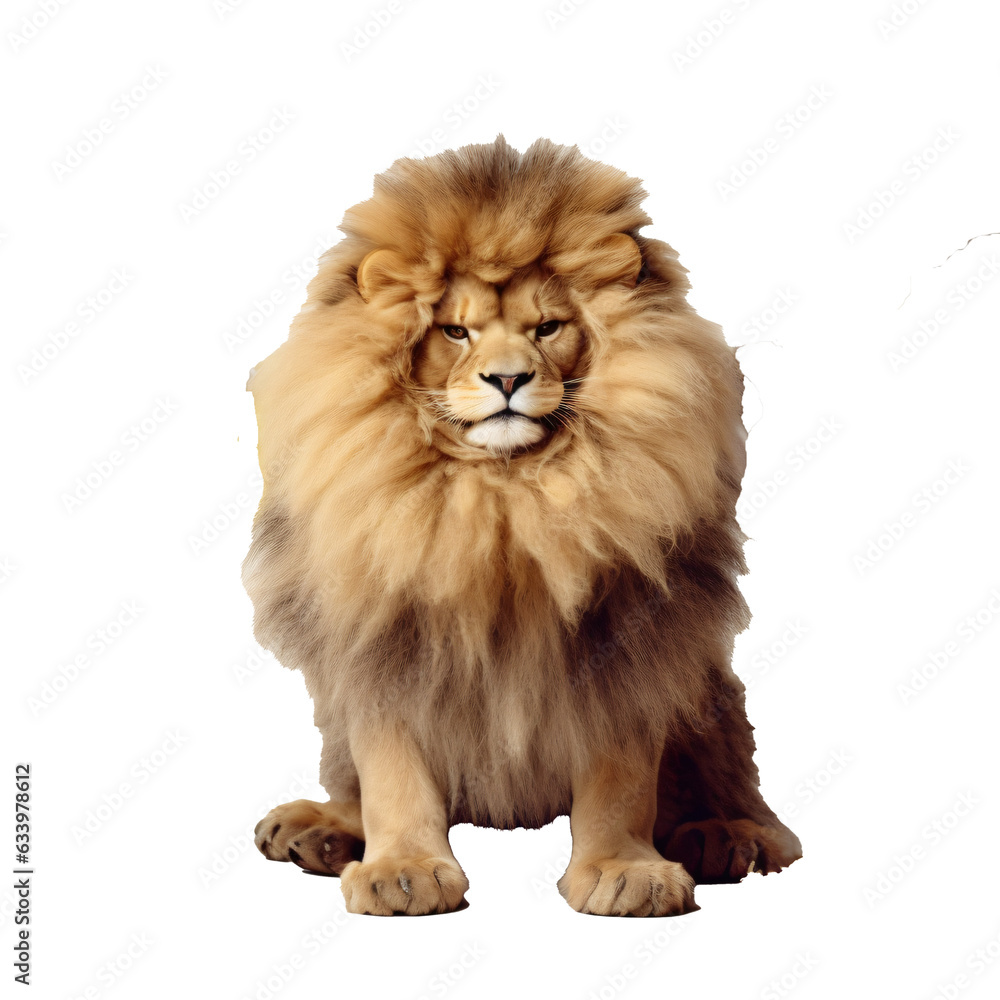 Grumpy lion Grumpy lion