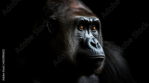 A worried gorilla © The animal shed 274