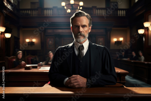 The resounding silence of a courtroom broken only by the powerful voice of a sole courtroom actor.