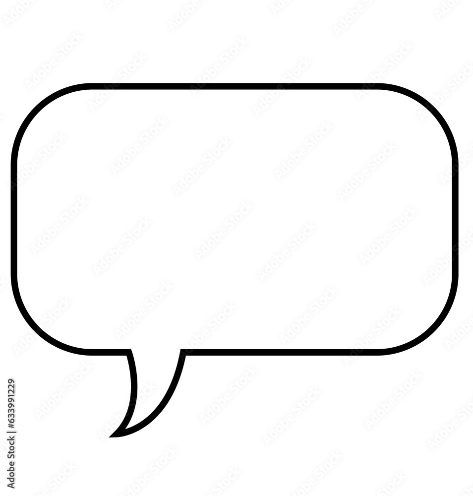 Digital png illustration of text bubble on transparent background Digital png illustration of text bubble on transparent background