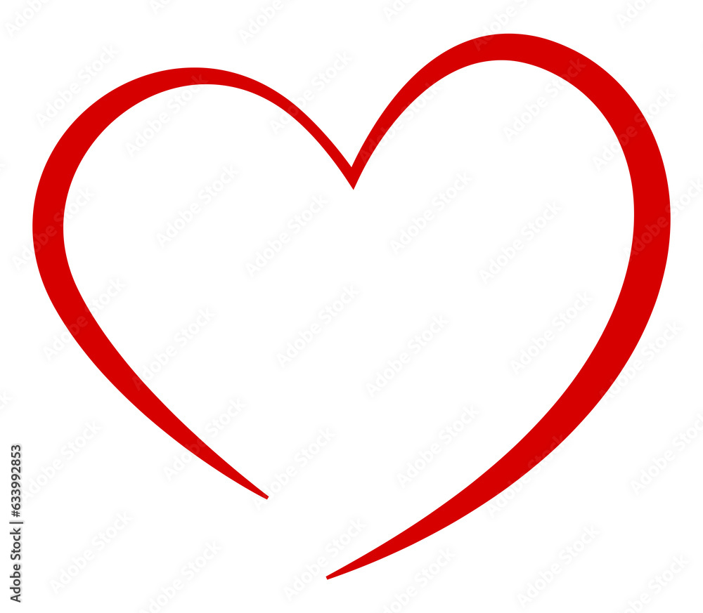 Digital png illustration of red heart on transparent background Digital png illustration of red heart on transparent background