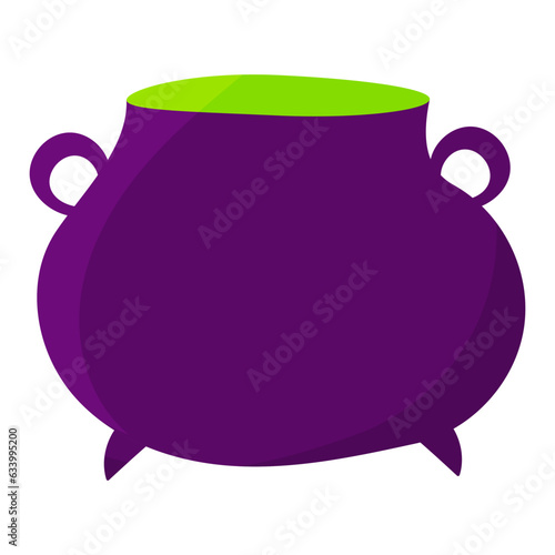 cauldron witch halloween potion brew icon element