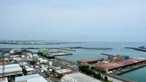 銚子ポートタワーから見た風景