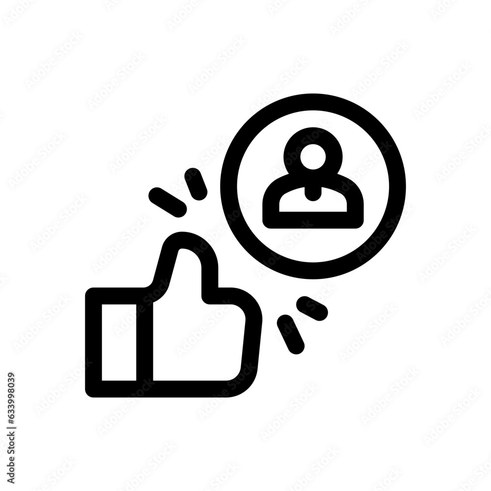 best customer experience line icon best customer experience line icon