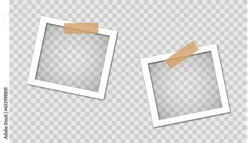 Polaroid vector  frame 
