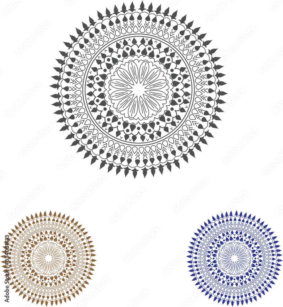 mandala indian pattern islamic ornament Design mandala indian pattern islamic ornament Design