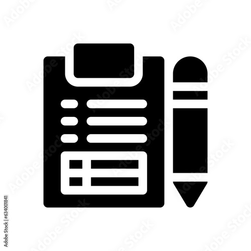 handout glyph icon